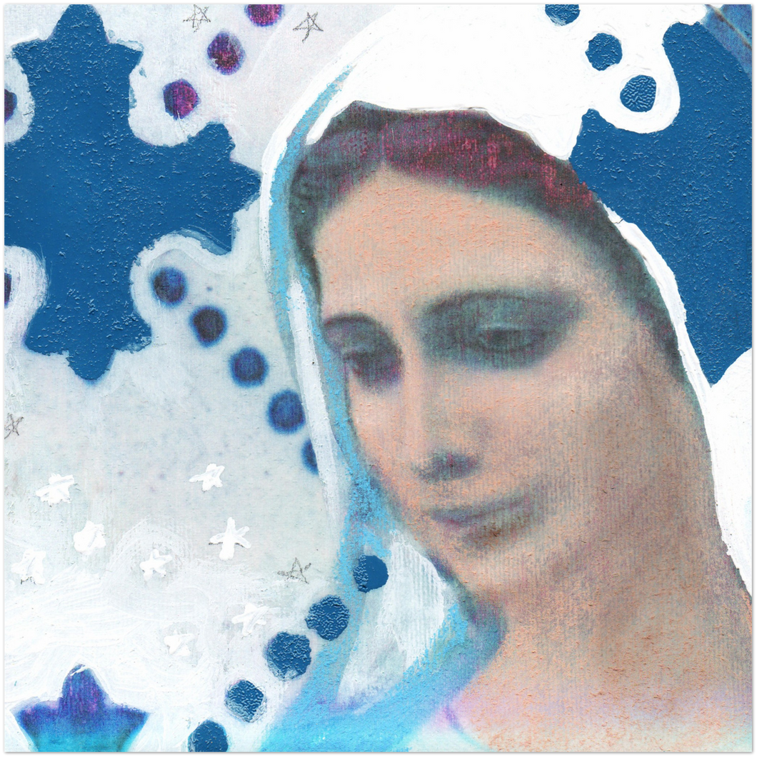 Jungfrau Maria 4 - Drucken